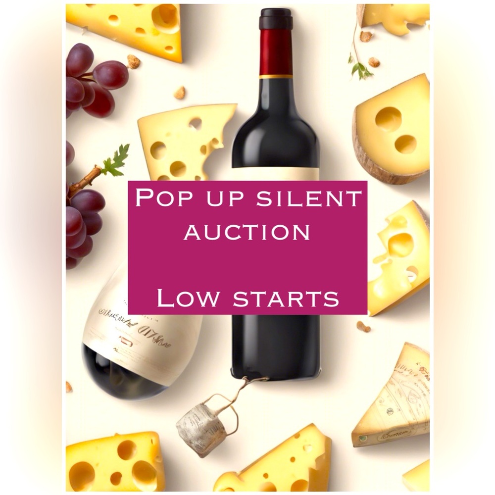 $5 STARTS. SILENT AUCTION.